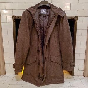 Spiewak & Sons Men's Wool Toggle Coat